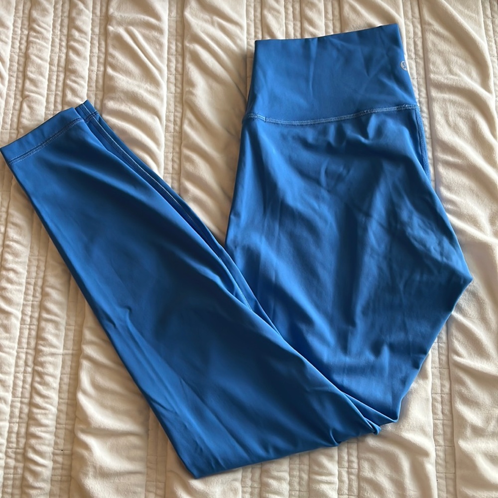 Blue Nile Lululemon Wunder Under 28” leggings